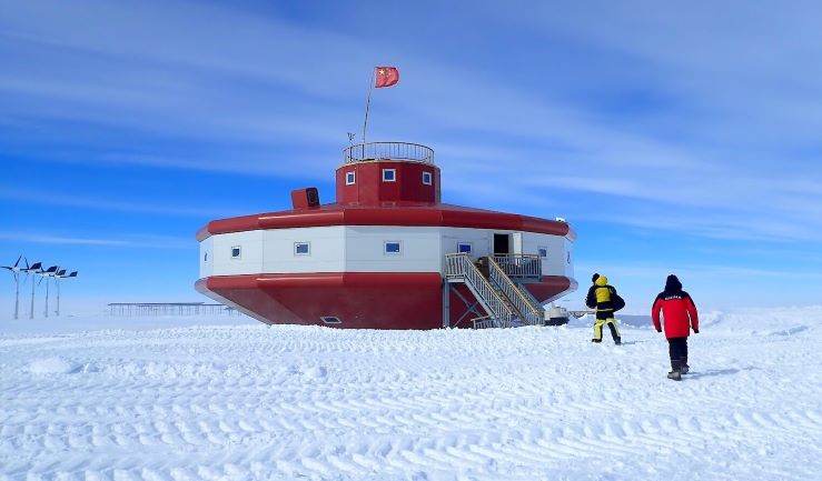China ramps up construction on new Antarctic station